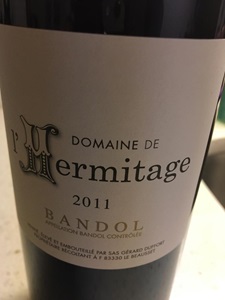 Domaine De L'hermitage Mouvrede 2011